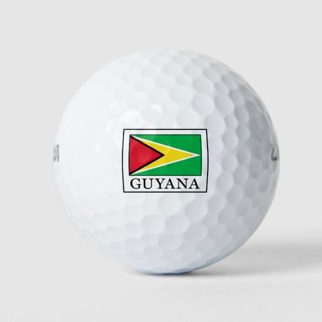 Balles De Golf Guyana (Devant)