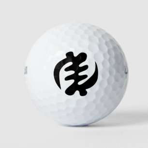 Balles De Golf Gye Nyame God is Supreme Adinkra