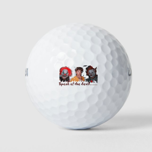 Balles De Golf Halloween (Devant)