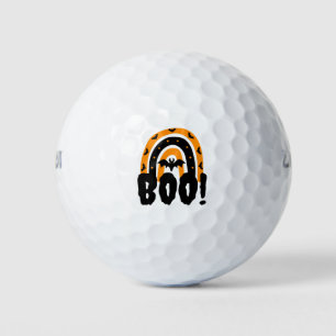 Balles De Golf Halloween Boo Halloween Arc-en-ciel