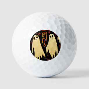 Balles De Golf Halloween égyptien Imaginaire Fantômes (2)