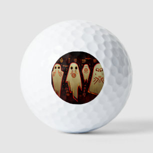 Balles De Golf Halloween égyptienne Imaginaire Fantômes (1)