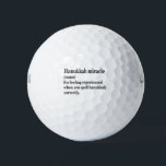 Balles De Golf Hanoukka Miracle Funny Chanukah Juif Définition<br><div class="desc">Hanoukka,  juif,  juif,  chanoukah,  dreidel,  cadeau,  anniversaire,  super,  noël,  menorah</div>