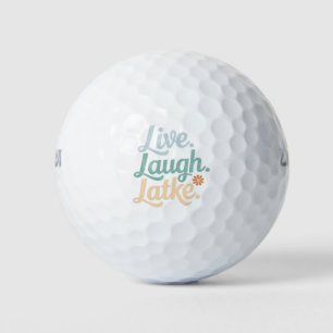 Balles De Golf Hanukkah en direct rire Latke drôle vacances famil