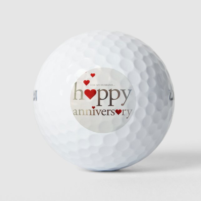 BALLES DE GOLF **HAPPY BIRTHDAY GOLFER*** GOLF BALL (Devant)