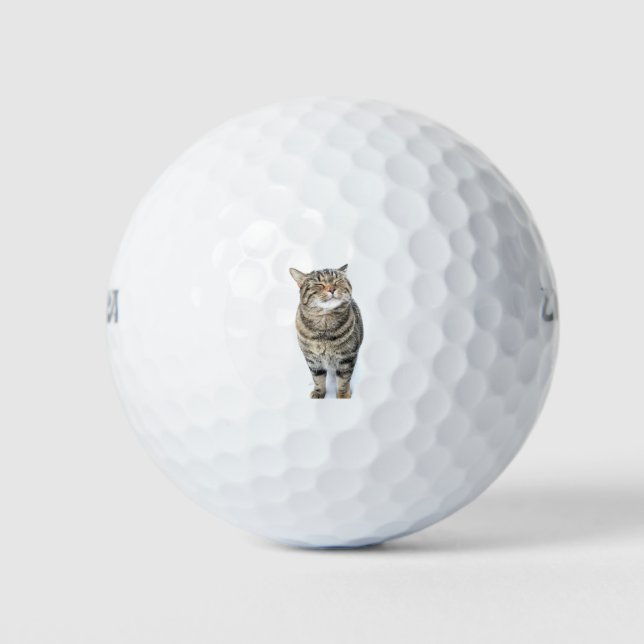 Balles De Golf Happy Cat (Devant)
