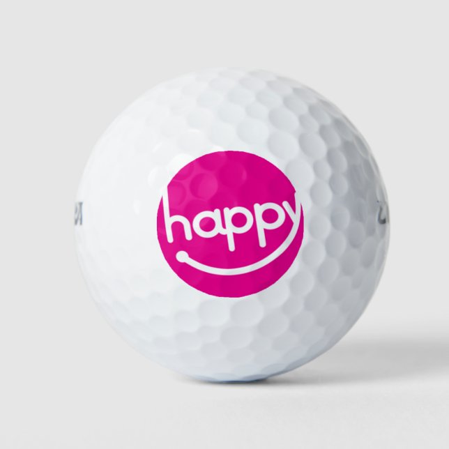 Balles De Golf Happy Wilson Ultra 500 Distance Golf Ball (Devant)