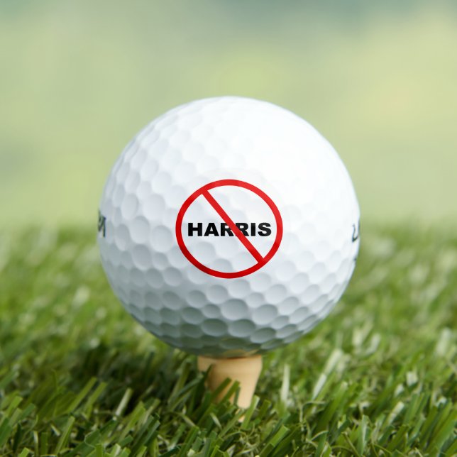 Balles De Golf Harris Attention, n'y allez pas ! (T-shirt Insitu)