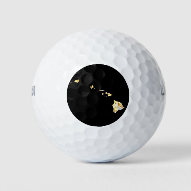 Balles De Golf Hawaï (Devant)