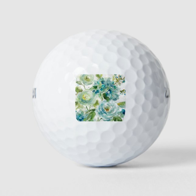 Balles De Golf HAZ06 Cool aquarelle Floral.tif (Devant)