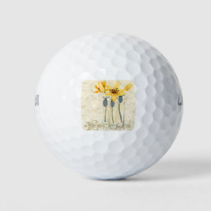 Balles De Golf HAZ38 Inspiré Jaune.tif