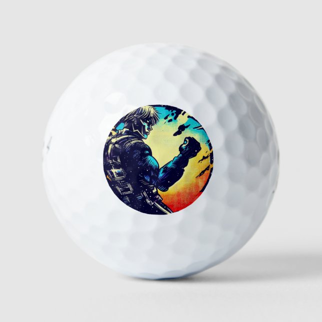 Balles De Golf Héros de l'Anime SF - Coupe de bois (2) (Devant)