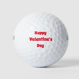 Balles De Golf Heureuse Sainte-Valentin personnalisé