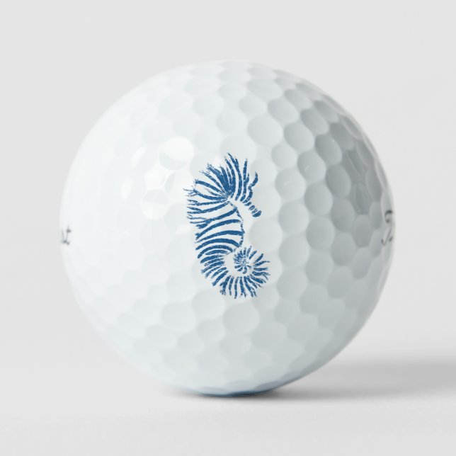 Balles De Golf Hippocampe  (Recto)