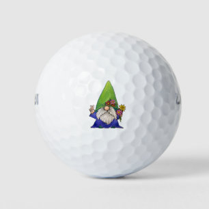 Balles De Golf Hippy Jour Gnome
