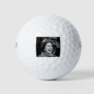 Balles De Golf HM Queen Elizabeth II Windsor 1972 Doctorat profes