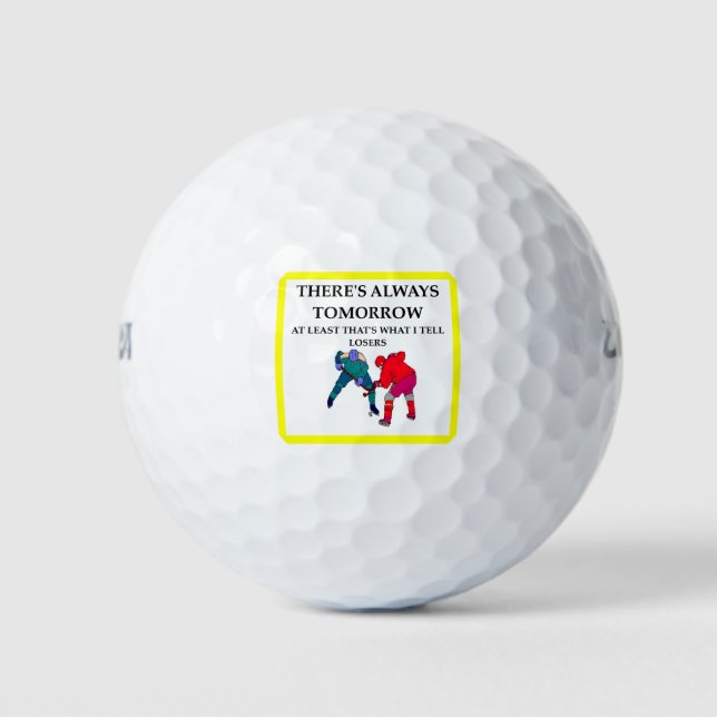 BALLES DE GOLF HOCKEY (Devant)