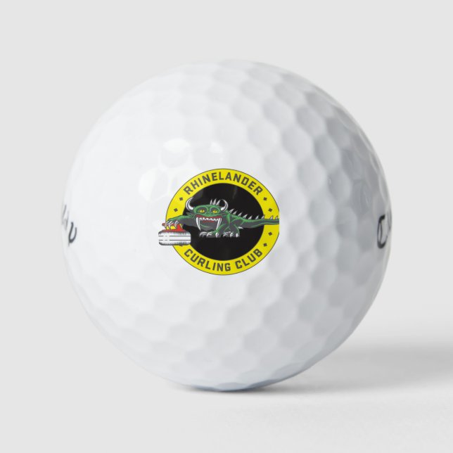 Balles De Golf Hodag Curling Callaway Golf Balls (Devant)