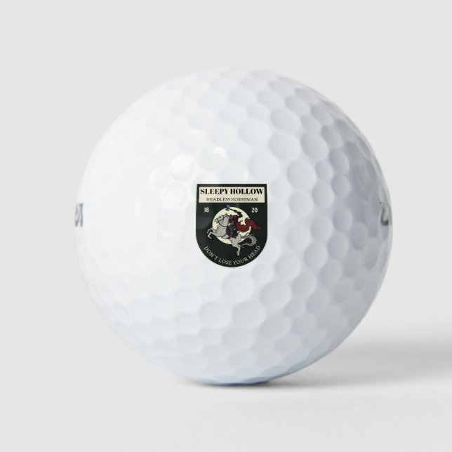 Balles De Golf Horseman sans tête (Devant)