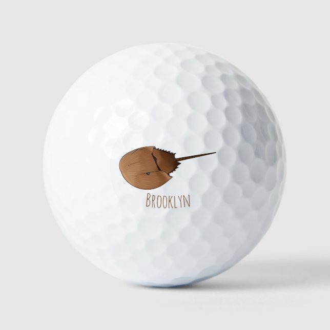 Balles De Golf Horseshoe crab (Recto)