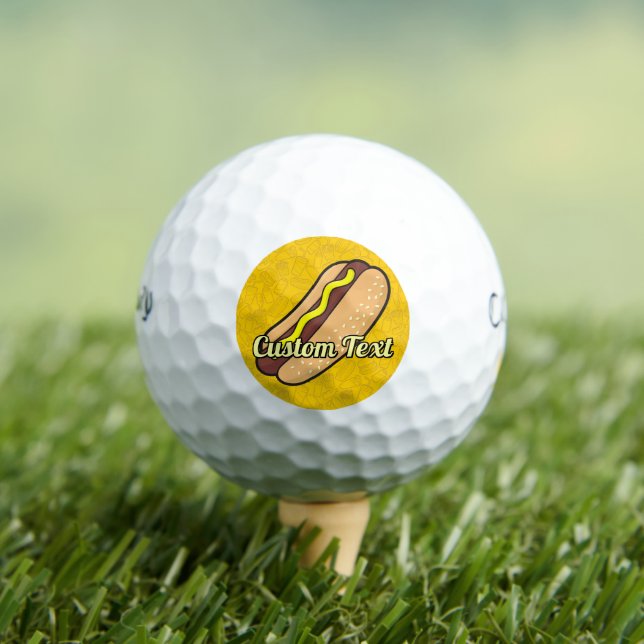 Balles De Golf Hotdog (T-shirt Insitu)
