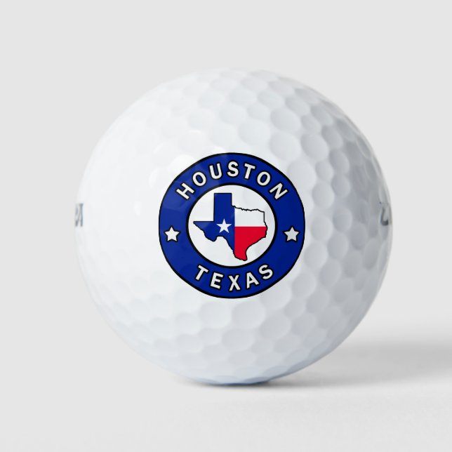 Balles De Golf Houston Texas (Devant)