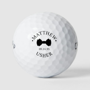 Balles De Golf Huissier à nœud papillon