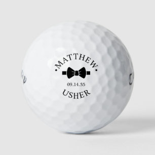 Balles De Golf Huissier à nœud papillon