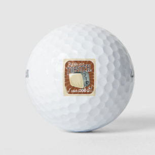 Balles De Golf Humour Cuisine de grille-pain rétro
