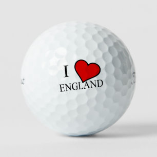 Balles De Golf I Heart England bk tpv1 gbcnt