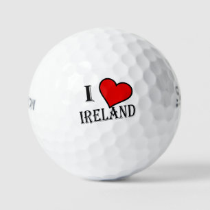 Balles De Golf I Heart Ireland bk ssf gbt
