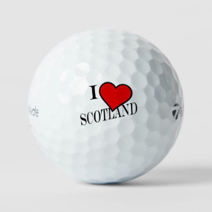 Balles De Golf I Heart Scotland bk tmtp5 gbcnt