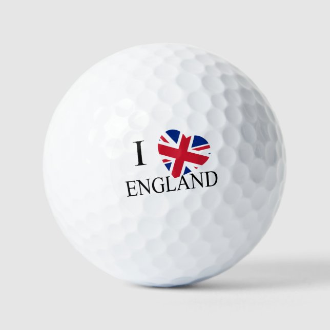 Balles De Golf I Heartflag England bk va gbcnt (Recto)