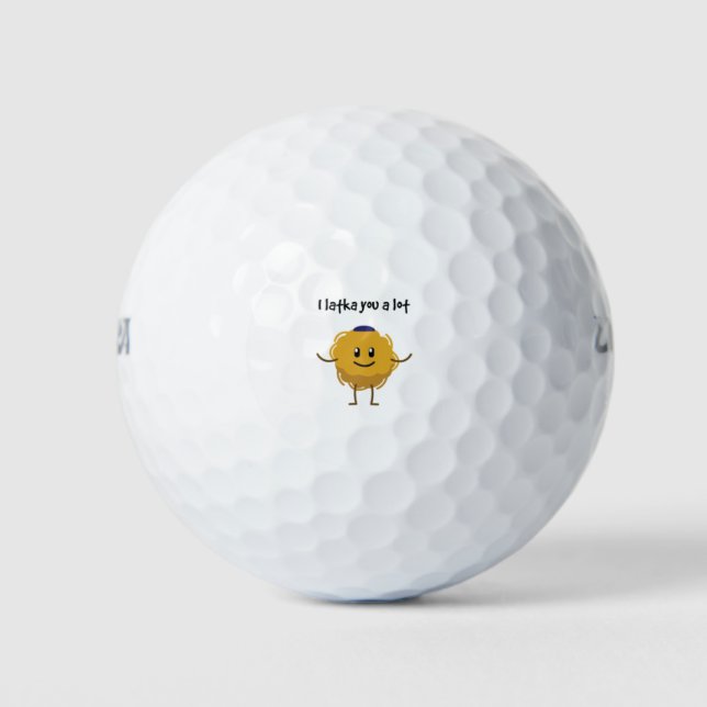 Balles De Golf I Latka You Beaucoup (Hanoukka) (Devant)