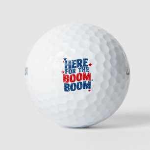 Balles De Golf Ici pour The Boom 4 juillet Fête patriotique 