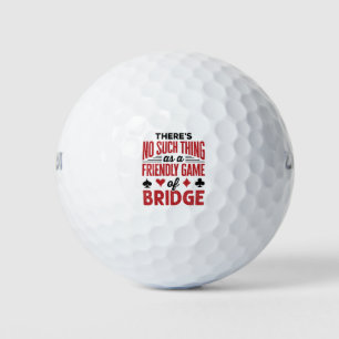 Balles De Golf Il n'y a rien de tel qu'un ami jeu de pont
