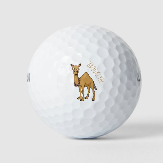 Balles De Golf Illustration de dromadaire (Devant)