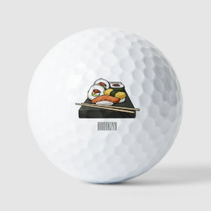 Balles De Golf Illustration de sushi