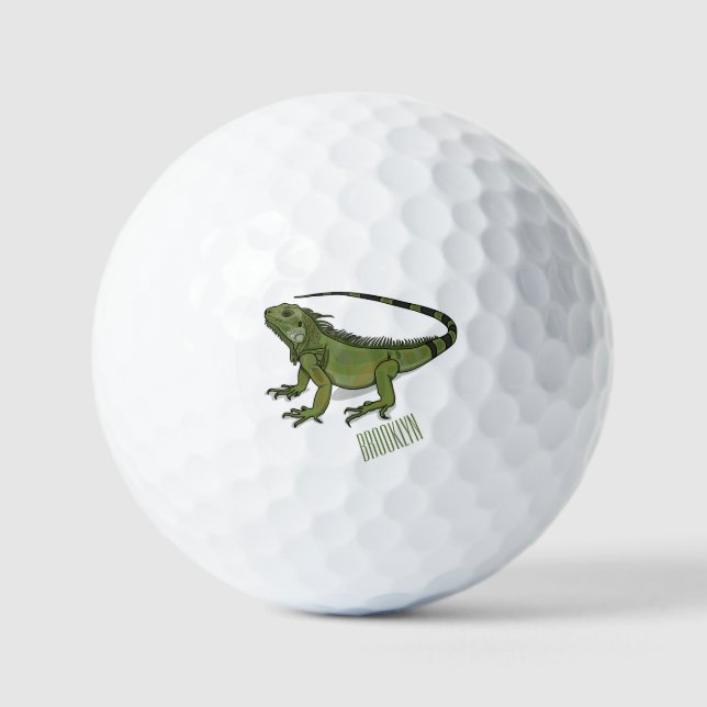 Balles De Golf Illustration d'Iguana