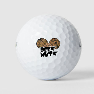 Balles De Golf Illustration drôle de Deez Nutz