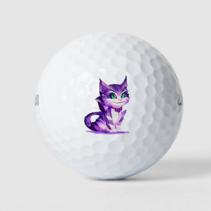 Balles De Golf Imaginaire Cute Kawaii bébé Cheshire chaton chaton