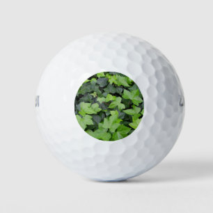 Balles De Golf Impression botanique verte Ivy