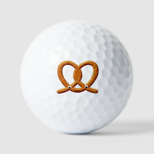 Balles De Golf Imprimantes de dessin Cute Pretzel