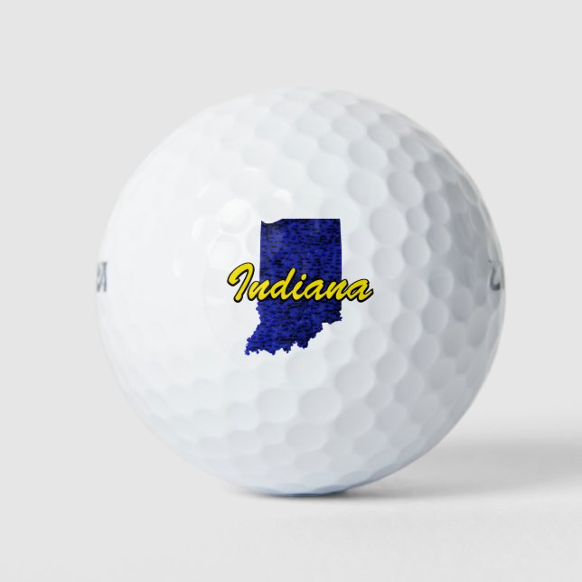 Balles De Golf Indiana (Devant)