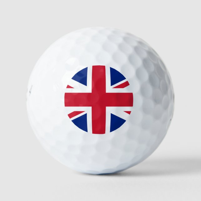 Balles De Golf Indicateur Union Jack be6 gbcnt (Devant)