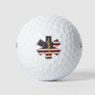 Balles De Golf Indicateur Usa du statut de travailleur Médicale d