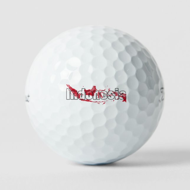 Balles De Golf Indonésie (Recto)