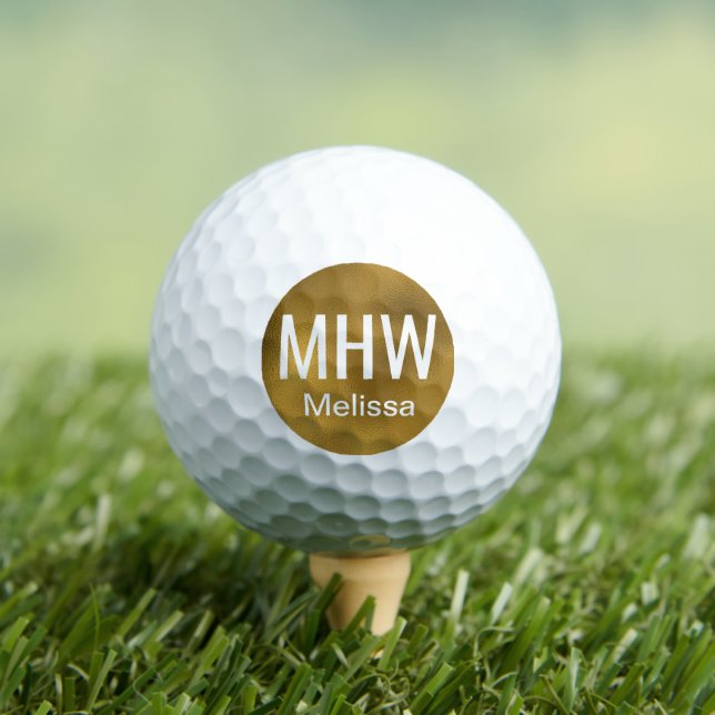 Balles De Golf Initiale (T-shirt Insitu)