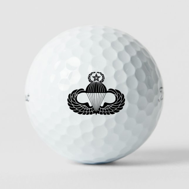 Balles De Golf Insigne de parachutiste, Maître (Recto)