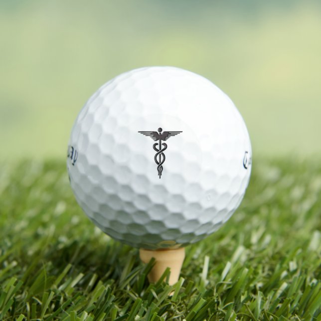 Balles De Golf Insigne Médicale Caduceus (T-shirt Insitu)